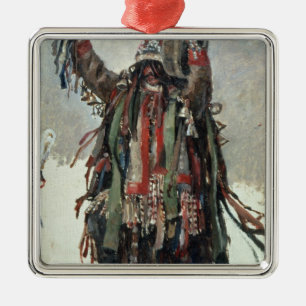 A Shaman sketch for Yermak Metal Tree Decoration