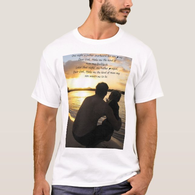 A Shared Prayer Father Son T-Shirt (Front)