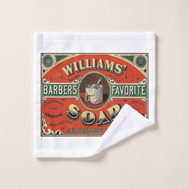 A Shaver's Shaving Soap Wash Cloth (Wash Cloth)