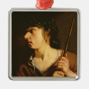 A Shepherd, 1635 Metal Tree Decoration