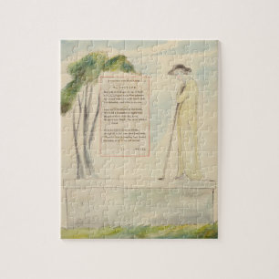 A Shepherd Reading the Epitaph, from Elegy Written Jigsaw Puzzle