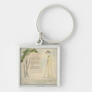 A Shepherd Reading the Epitaph, from Elegy Written Key Ring