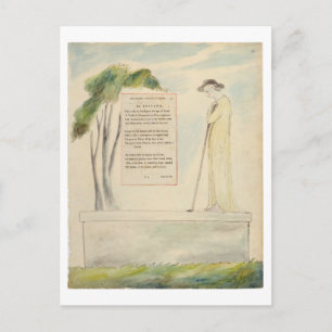 A Shepherd Reading the Epitaph, from Elegy Written Postcard