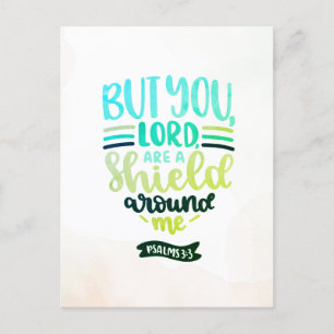 A Shield Around Me Postcard