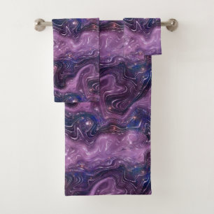 A Shimmering Galaxy Series Design 11   Bath Towel Set