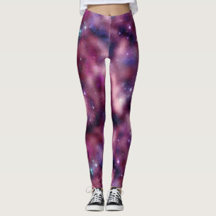 A Shimmering Galaxy Series Design 12 Leggings