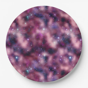 A Shimmering Galaxy Series Design 12  Paper Plate