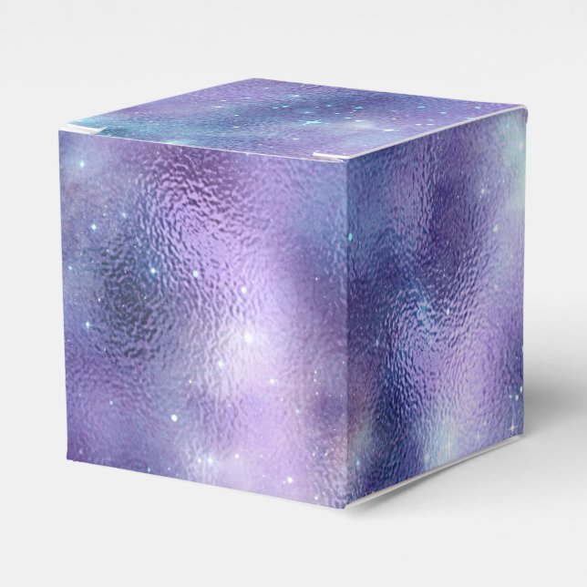 A Shimmering Galaxy Series Design 2   Favour Box (Front Side)