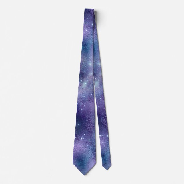 A Shimmering Galaxy Series Design 2  Tie (Front)