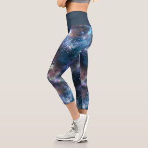 A Shimmering Galaxy Series Design 3  Capri Leggings