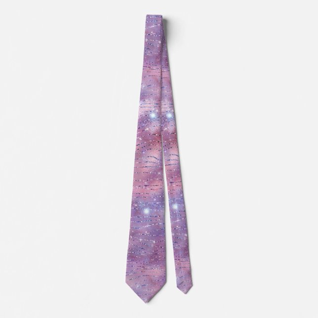 A Shimmering Galaxy Series Design 6  Tie (Front)