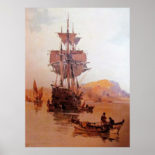 a ship at sea 06 poster (Front)