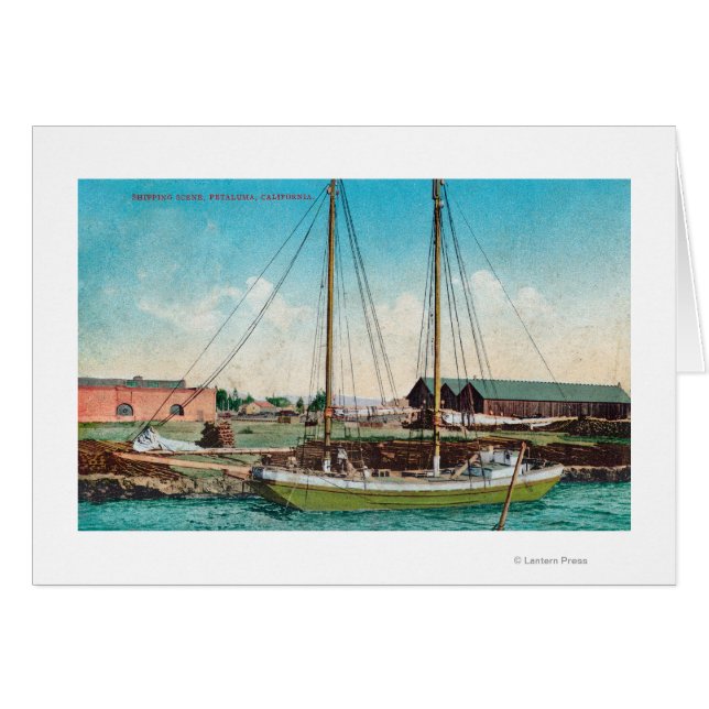 A Shipping Schooner ScenePetaluma, CA (Front Horizontal)