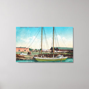 A Shipping Schooner ScenePetaluma, CA Canvas Print