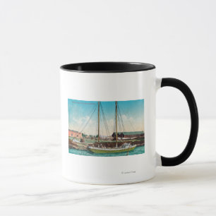 A Shipping Schooner ScenePetaluma, CA Mug