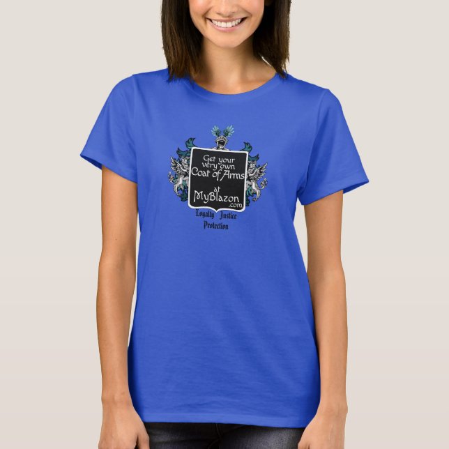A shirt with your very own Coat of Arms (Front)