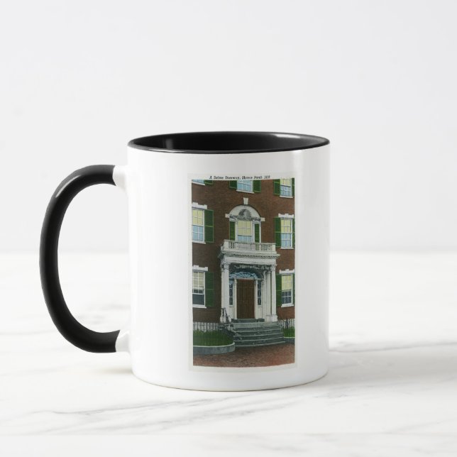 A Shreve Porch, Salem Doorway View Mug (Left)