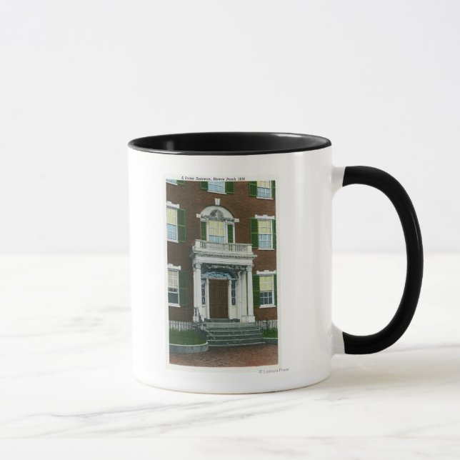 A Shreve Porch, Salem Doorway View Mug (Right)