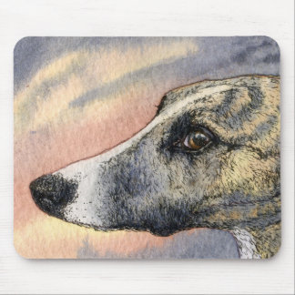 A Shy, Handsome Hound MOUSE MAT