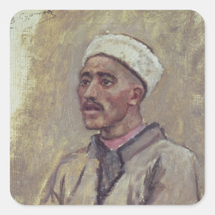 A Siberian Tartar Square Sticker