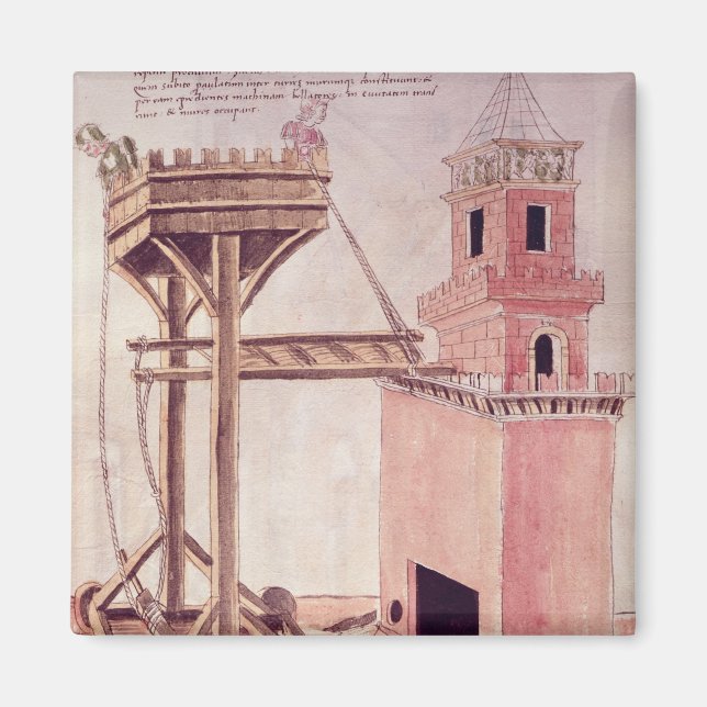 A siege machine magnet (Front)