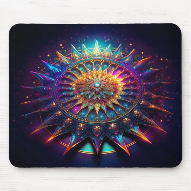 A Sierpinski Gasket Fractal Mouse Mat (Front)