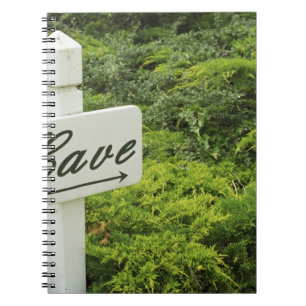 A sign pointing tho the wine cellar (Cave) in Notebook