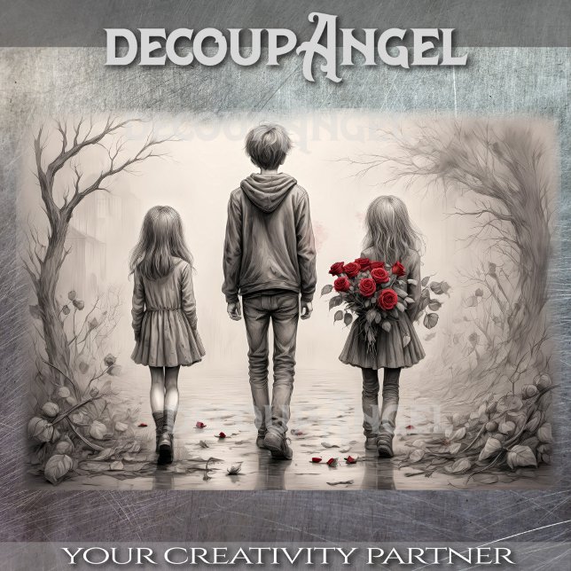 A Silent Bond - Decoupage - Tissue Paper (Creator Uploaded)