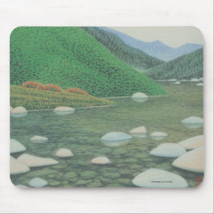 A Silent Corner in Moutains Mouse Mat