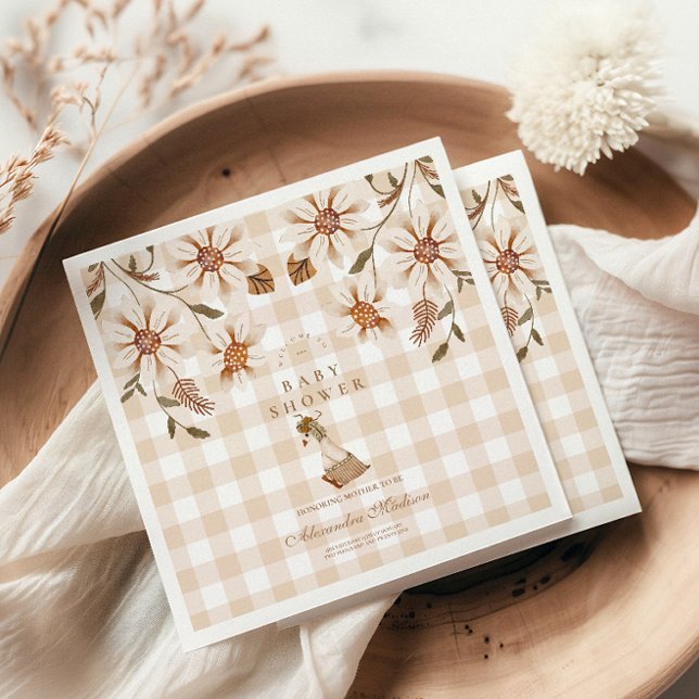 A Silly Goose Baby Shower  Napkin (Creator Uploaded)