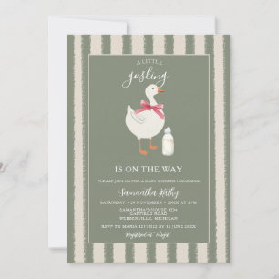 A Silly Goose will soon arrive Baby Shower  Invitation