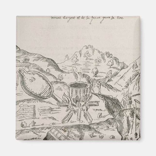 A Silver Mine' Magnet (Front)