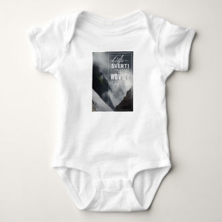 A silver, white, black and grey banner background  baby bodysuit