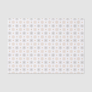 A Simple Geometric Line Art  Flowers Tissue Paper