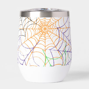 A Simple Halloween Spider's Web Pattern
