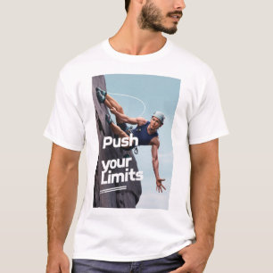 A simple mountain and sun combo T-Shirt