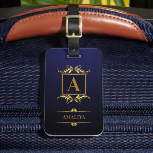 A simple, personalised, and one-of-a-kind custom - luggage tag