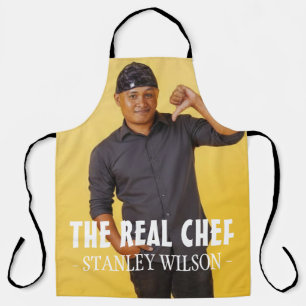 A Simple Personalised Birthday Apron