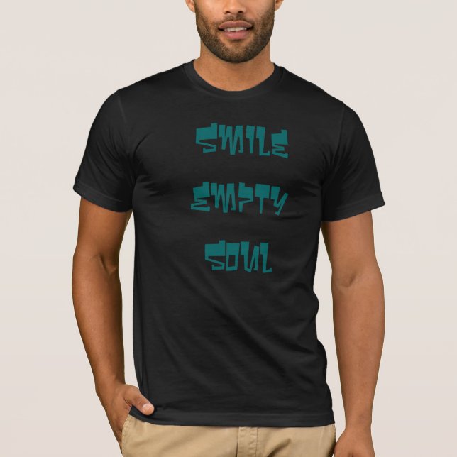 A simple Smile Empty Soul band name shirt (Front)