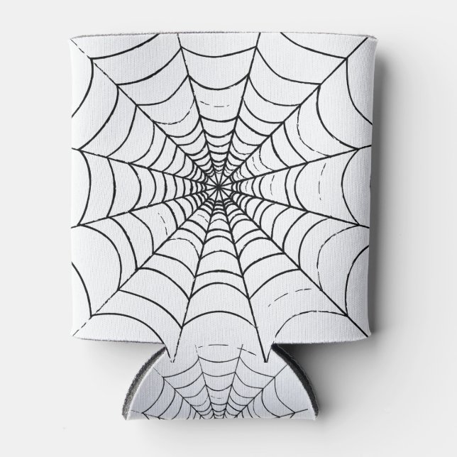 A Simple Spider's Web Can Cooler (Front)