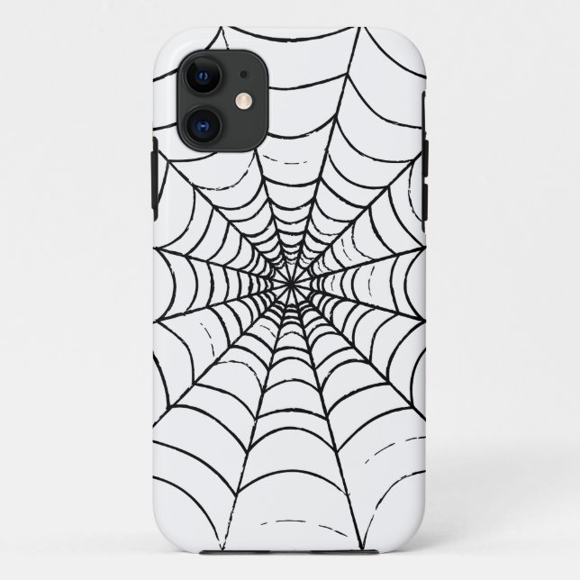 A Simple Spider's Web Case-Mate iPhone Case (Back)