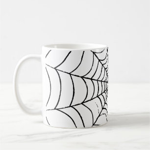 A Simple Spider's Web - Close Up Coffee Mug