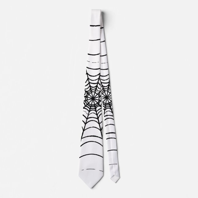 A Simple Spider's Web Tie (Front)