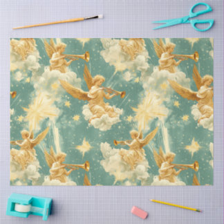 A Singing Angel Choir Series Design #11 Tissue Paper