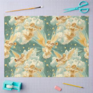 A Singing Angel Choir Series Design #12 Tissue Paper