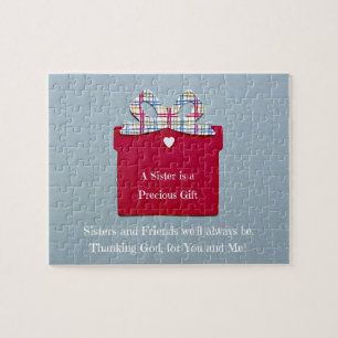 A Sister is a Precious Gift Jigsaw Puzzle