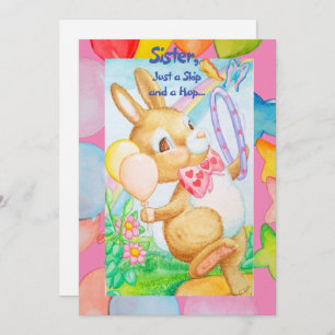 A Sister's Birthday Greetings Card