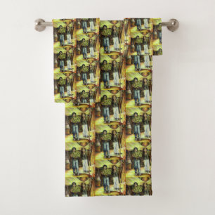 A Sistine ChapeI Phase of a ChaIIenge  Bath Towel Set