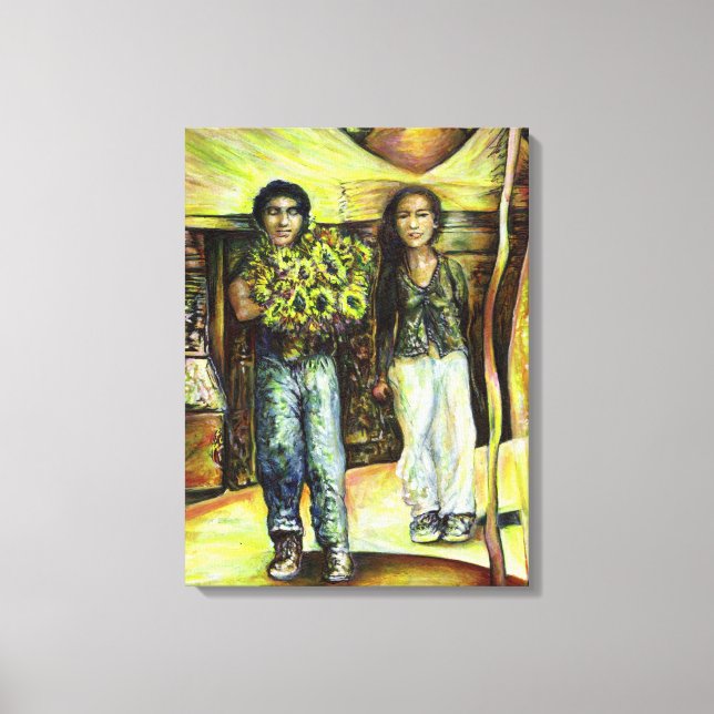 A Sistine ChapeI Phase of a ChaIIenge  Canvas Print (Front)