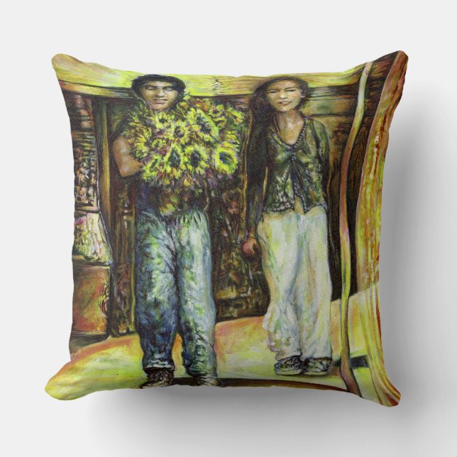 A Sistine ChapeI Phase of a ChaIIenge  Cushion (Front)